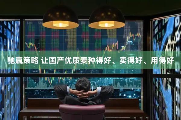 驰赢策略 让国产优质麦种得好、卖得好、用得好