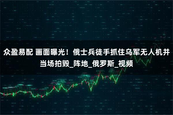 众盈易配 画面曝光！俄士兵徒手抓住乌军无人机并当场拍毁_阵地_俄罗斯_视频
